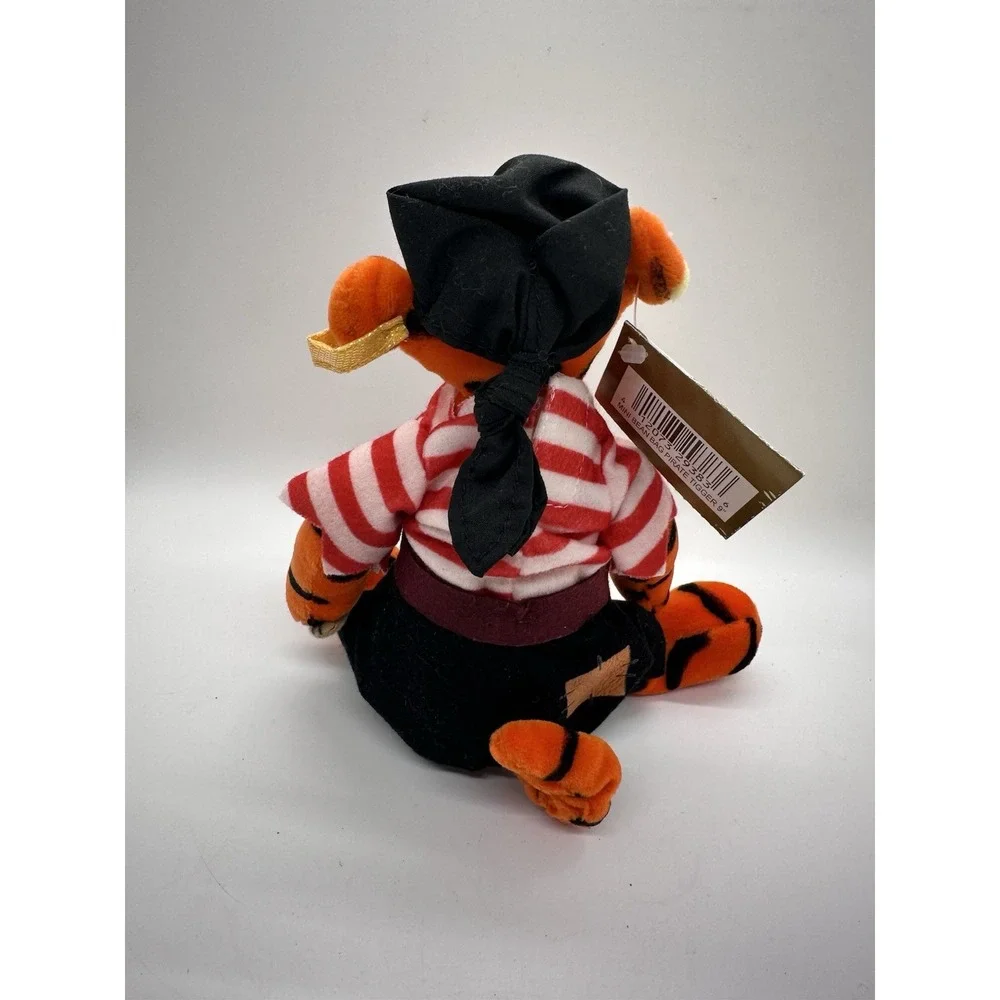 Disney Bean Bag Plush -‎ PIRATE TIGGER Winnie the Pooh 9 inch Mint w/Tag